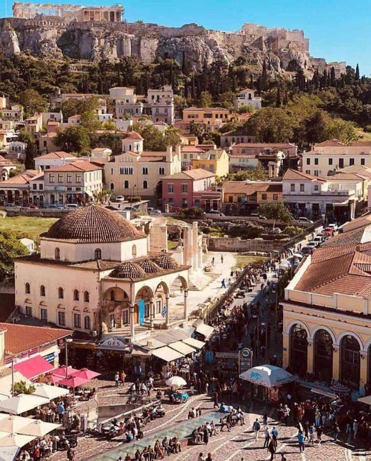 Super Loft With Acropolis View Lejlighed Athen Eksteriør billede